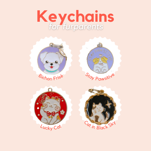 Pawtastic Pet's Face Keychain - Gifts for FurParents
