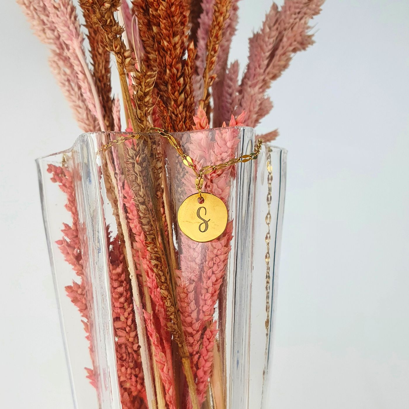 Amore Duo Pet Initial Necklace