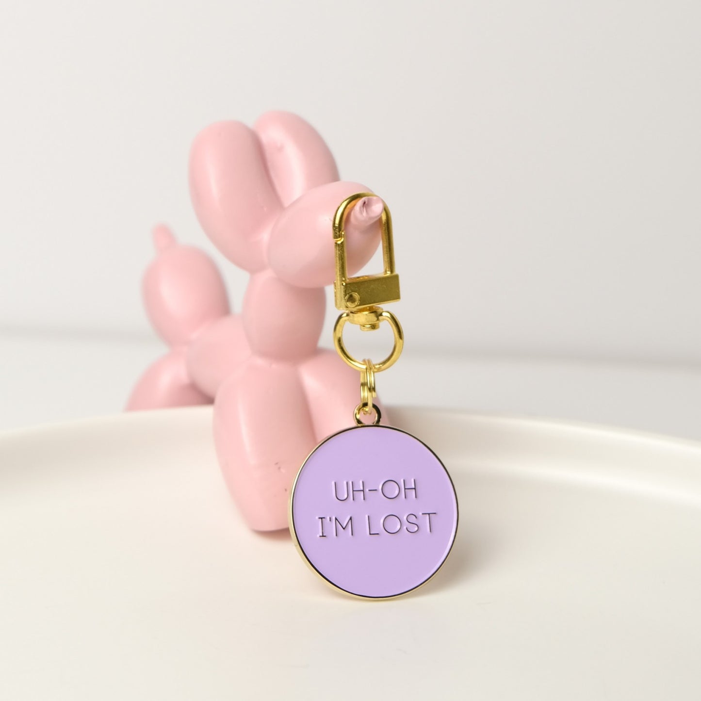 Uh Oh I'm Lost Royale Pet Tags