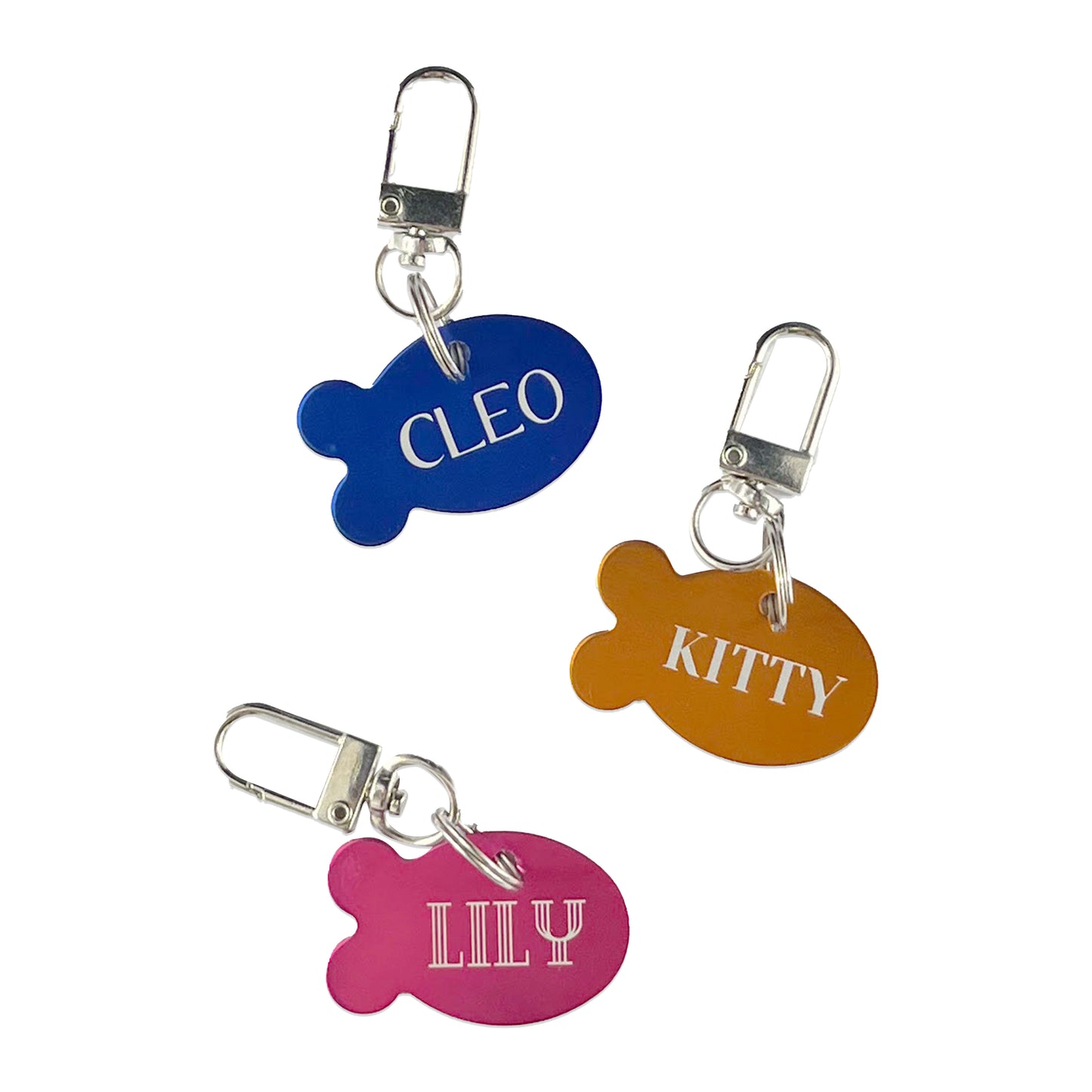 Classic Fish Pet Tags