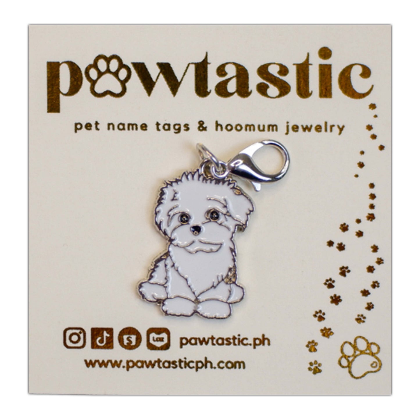 Pawtastic Keychain