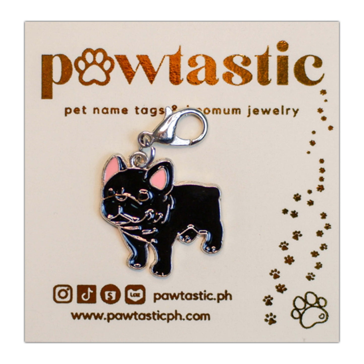 Pawtastic Keychain