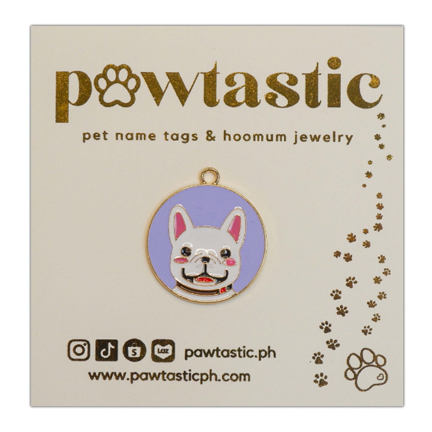 Pawtastic Keychain