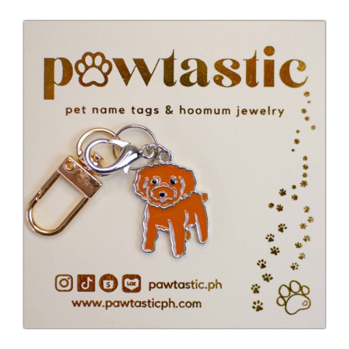 Pawtastic Keychain