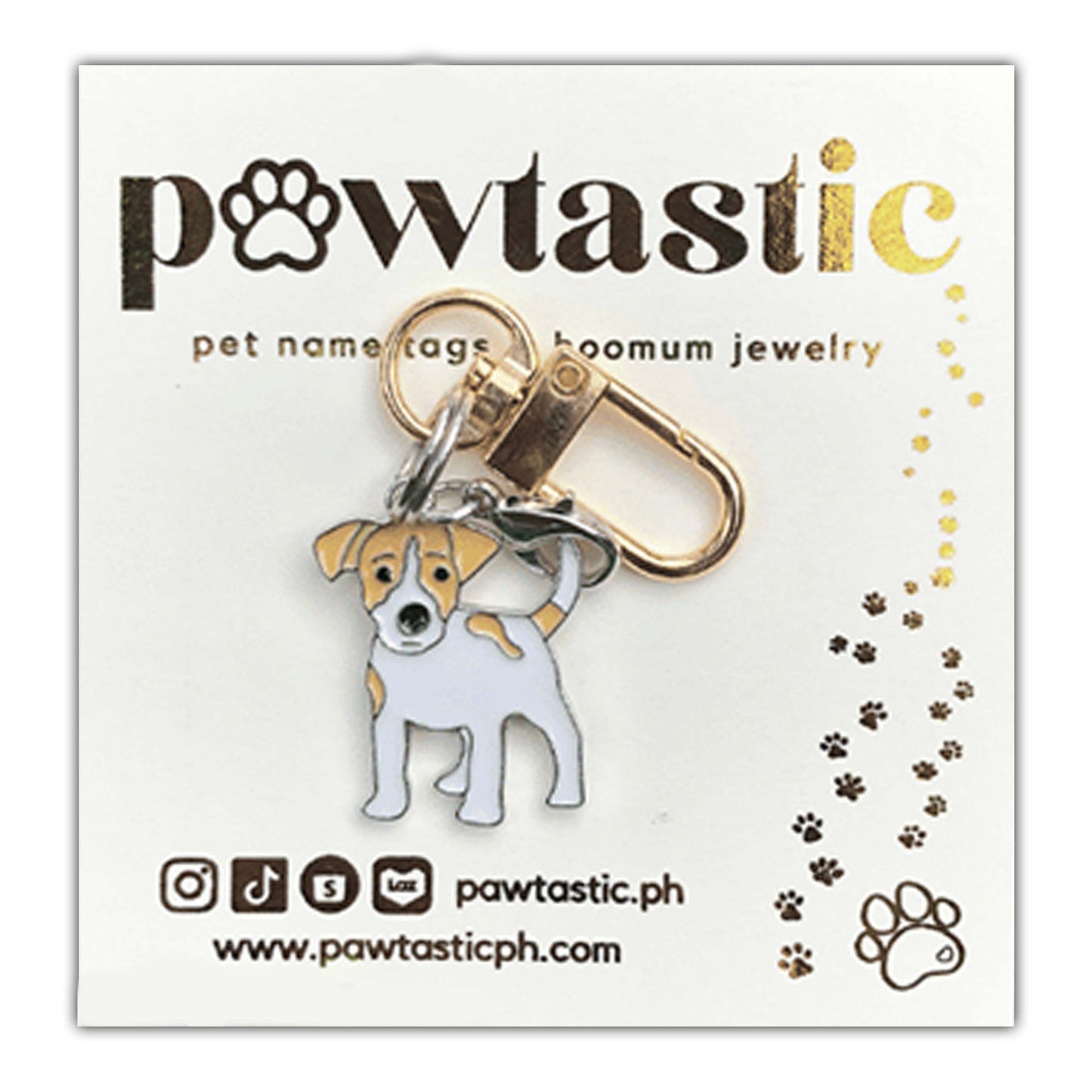 Pawtastic Keychain