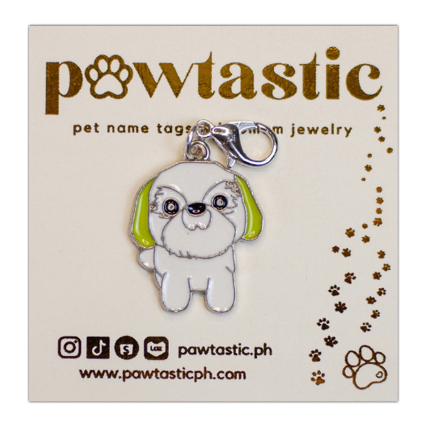 Pawtastic Keychain